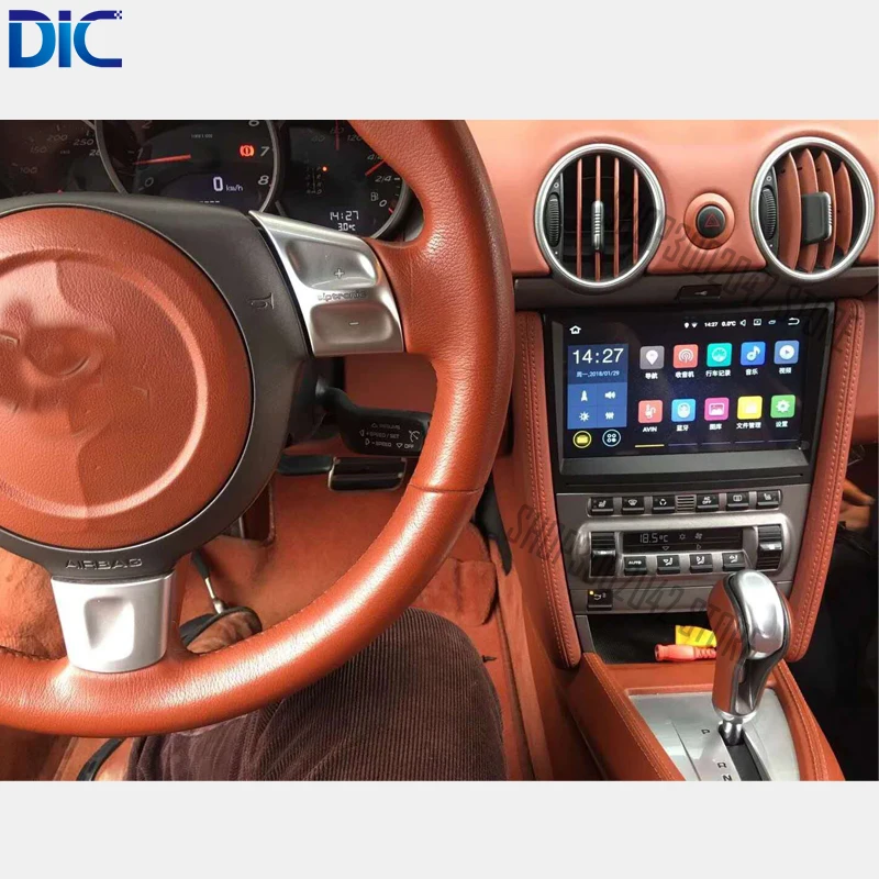 

DLC Android multifunction system navigation player GPS car styling support canbus mp3 video For porch cayman 2009-2012