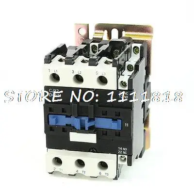 

CJX2-4011 3 Phase 1NO 1NC Contact 380VAC 50Hz AC Coil Contactor
