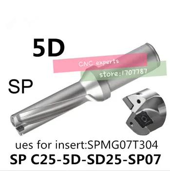 

SP C25-5D-SD25-SP07,replace Blades And Drill Type For SPMW SPMG 07T304 Insert U Drilling Shallow Hole indexable insert drills