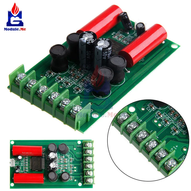 NEW TA2024 12V 2x15W Mini HIFI Digital Audio AMP Amplifier