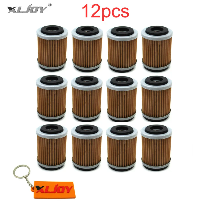 Масляный фильтр 12x для YAMAHA YZ426F YZ250F YZ400F TTR250 WR426F WR400F WR250F YFM350 MOTO-4 YFM400 YFM350FW BIG BEAR YFM350R