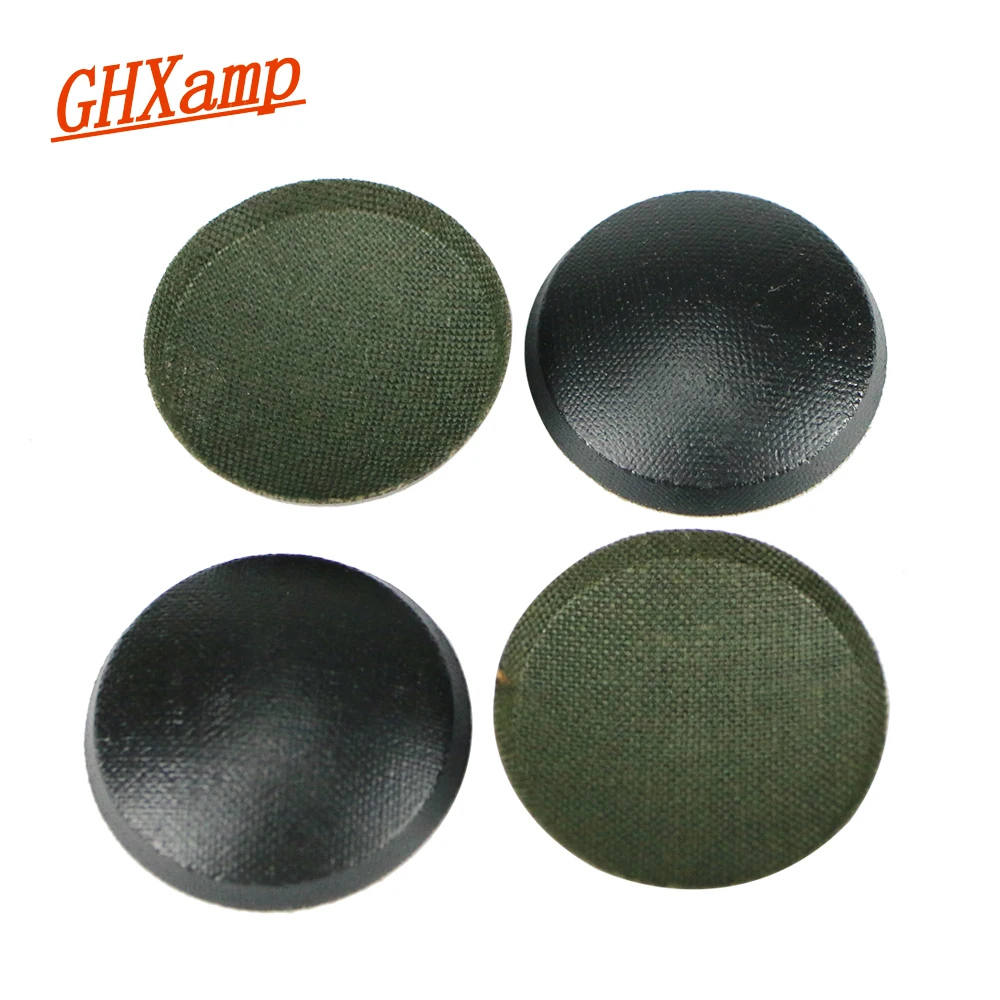 

Ghxamp 4PCS 30mm Speaker Dust Cap High Quality Tarpaulin Dust Cap Speaker Repair Parts