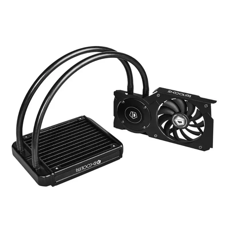 Frostflow Вентилятор охлаждения GPU радиатор 120VGA 4pin охладитель воды стат разъем для GeForce GTX/AMD R390/290/280 графика карты