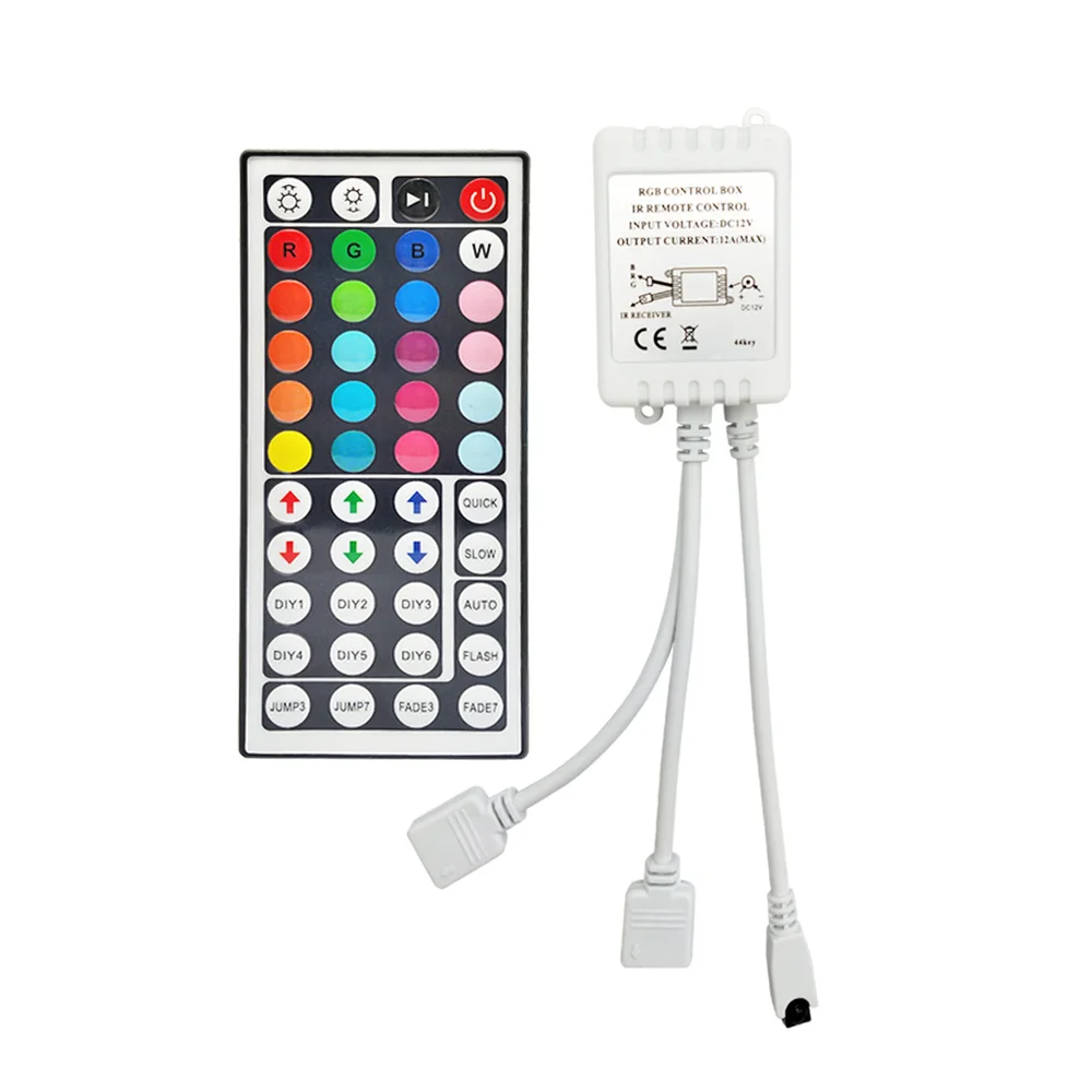 RGB контроллер для светодиодных лент SMD 3528 5050 12 В постоянного тока 6 А 44