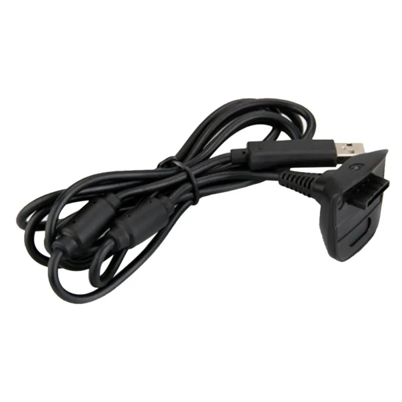 2 в 1 USB кабель зарядного устройства Шнур кабели для Microsoft xbox 360 зарядка USB проводной для xbox 360 контроллер Аксессуары для видеоигр