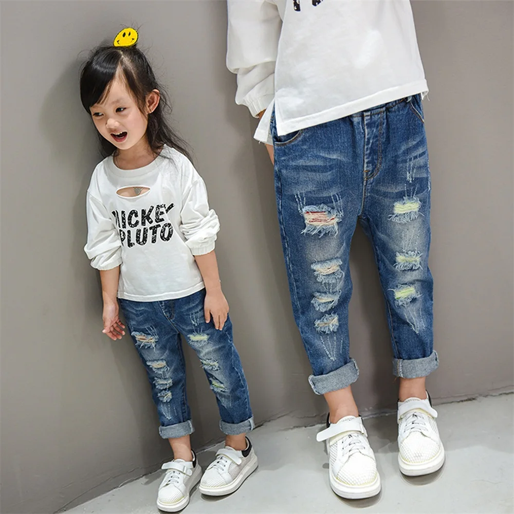 high waisted kids jeans