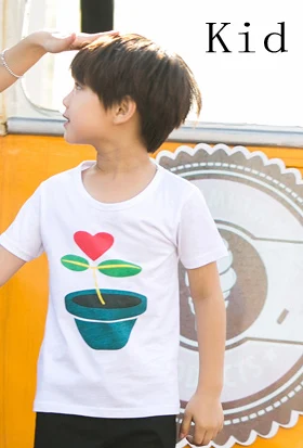 Семейный комплект; летняя футболка с короткими рукавами и надписью «culticate Love»; Одинаковая одежда для семьи; одежда для мамы, дочки, папы и сына - Цвет: child
