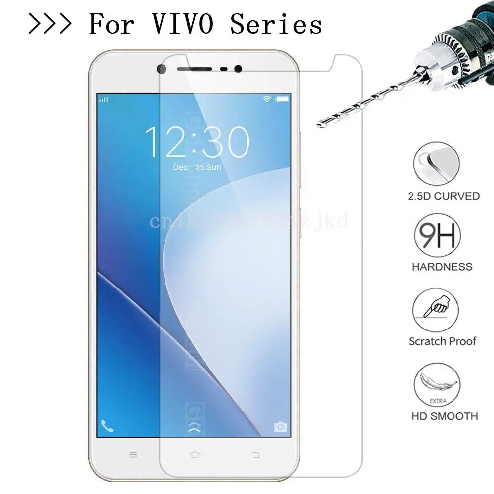 Защитное стекло для VIVO V5 Lite закаленное vivo Y53 y66 MT6750 Z1 Y83 y71 защитное покрытие