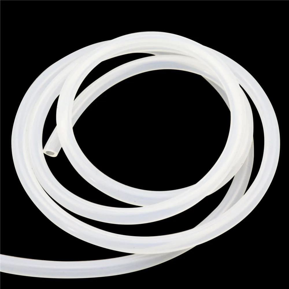 

1 volume 60m Continuous Syringe Hose Syringe Connection Hose Rubber Hose White Transparent Anti-aging Elasticity SOFT ELASTIC