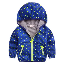 Новая ветровка для мальчиков, весенне-Осенняя детская одежда, детская ветровка, куртка, Детское пальто на молнии