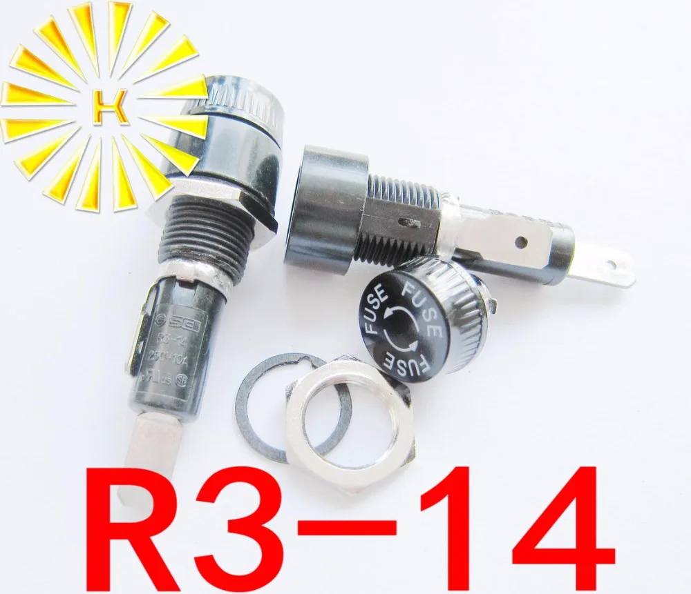 

Фотоэлемент 6*30 мм 250 в 10 А, черный держатель плавкого предохранителя, фотоэлемент 10 шт., бесплатная доставка