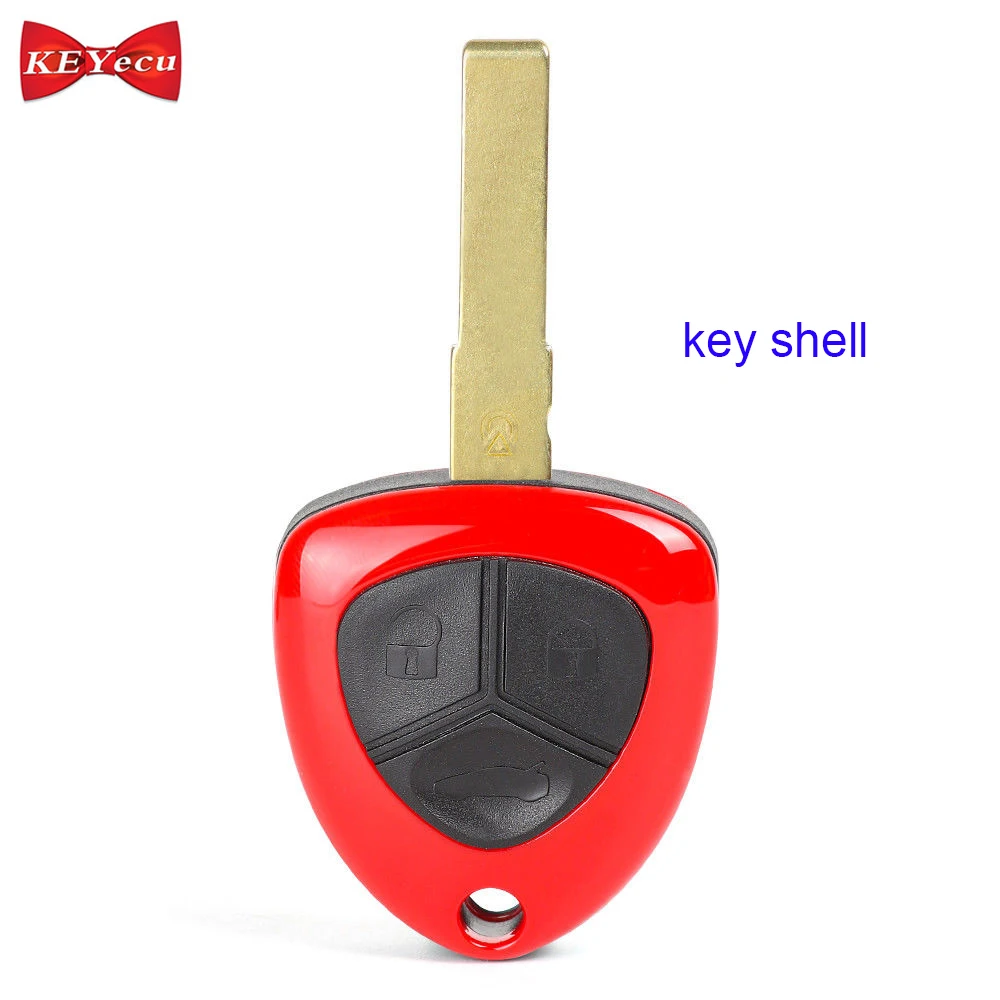 

KEYECU for Ferrari 458 Italia 599 GTB California FF Replacement Remote Control Car Key Shell Case Fob Housing Cover