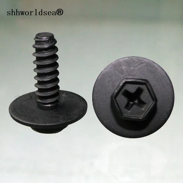 shhworldsea Dacromet Black Front & Rear Bumper / Body Exterior Trim