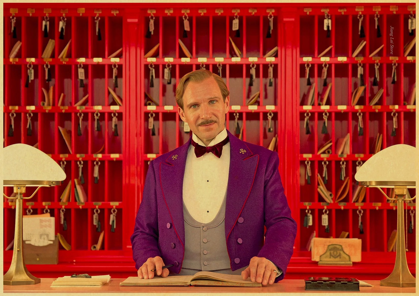 Классический фильм Wes Anderson фильм Grand Budapest отель ретро постер винтажный настенный Декор для дома Бар Кафе детская комната