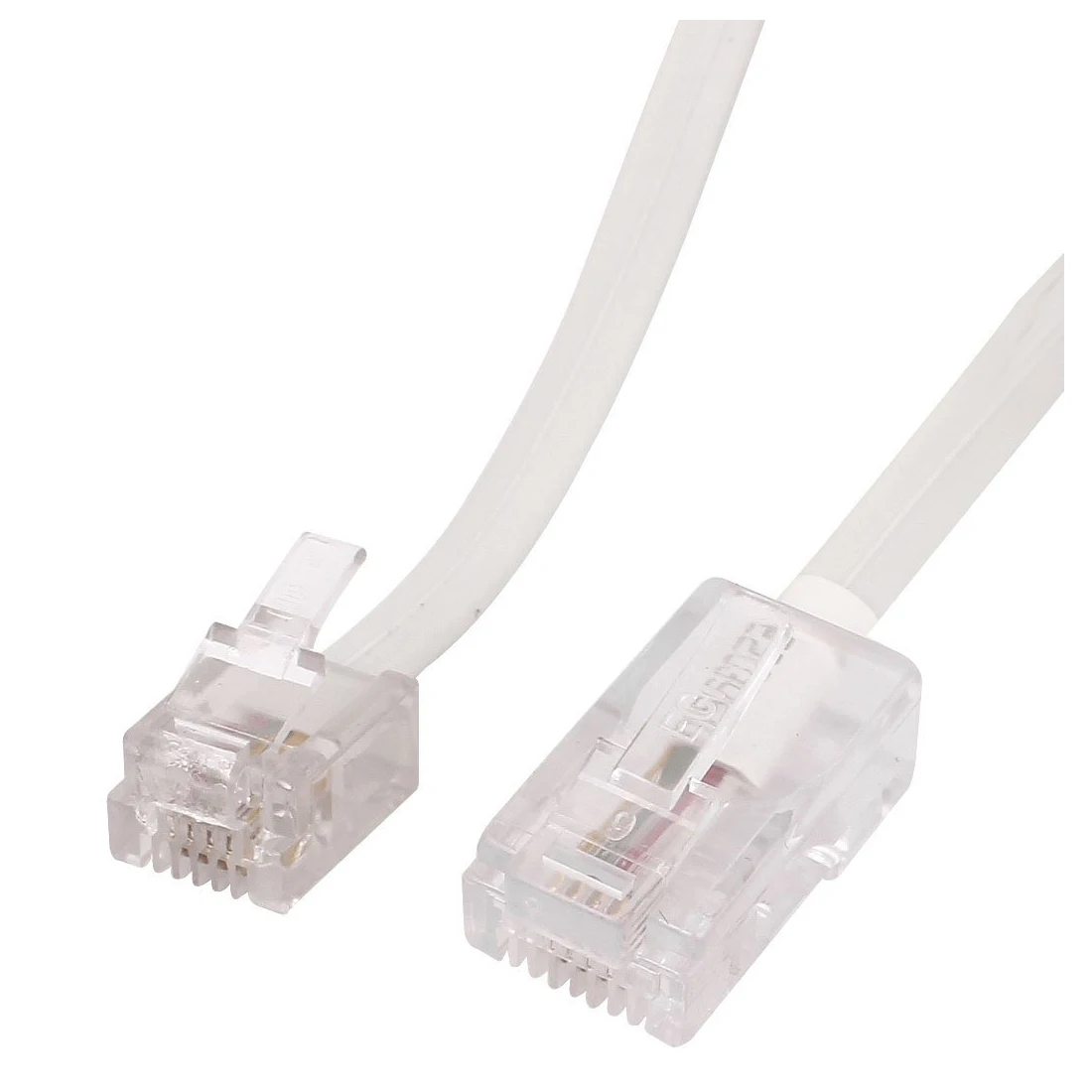 Стиль RJ11 6P4C к RJ45 8P4C модульный телефон интернет удлинитель 3 метра