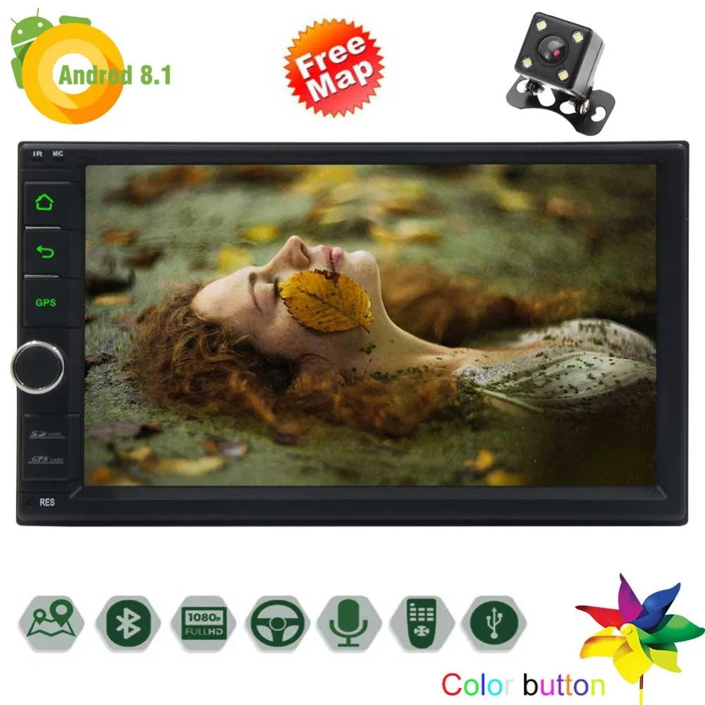  Bluetooth 2GB RAM 32GB ROM Support SWC Mirror Link Subwoofer Support Fastboot Wifi MirrorLink AUX U