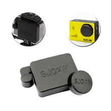 Lens Cap Capa de Proteção E Capa Compatível Para SJCAM SJ4000 WIFI Esporte Câmera Acessórios Action Camera Kit Caso Duro Preto