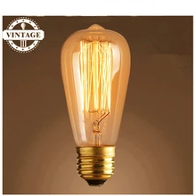 LightinBox Вольфрам 220 В 40 Вт/60 Вт E27 ретро-лампы Эдисона винтажная лампа Эдисона для гостиной декоративный кулон лампочка