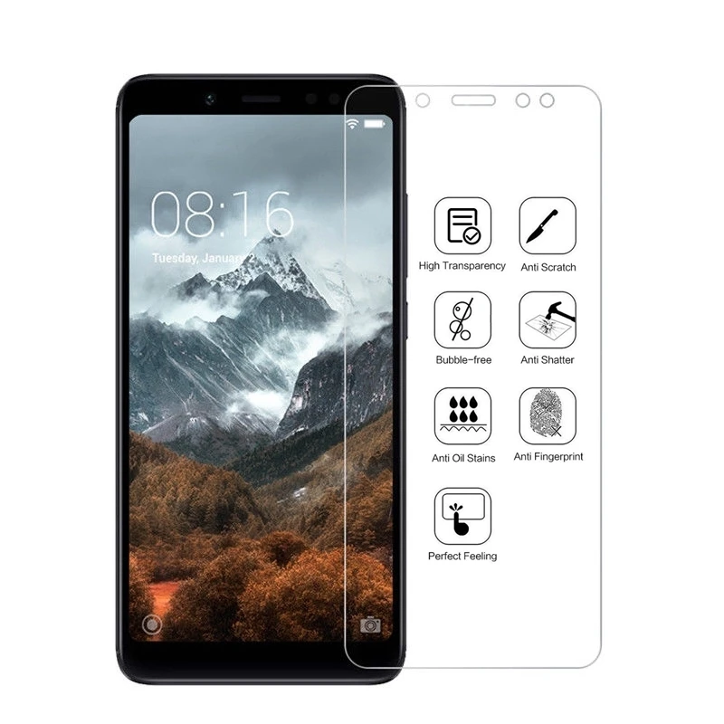 

2.5D 9H Premium Tempered Glass for Xiaomi Redmi Note 5 Screen Protector for Redmi Note5 Protective Glass Note 5 Toughened Film