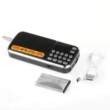 Портативный цифровой стерео FM мини радио динамик музыкальный плеер с TF картой USB AUX вход звуковая коробка синий черный красный