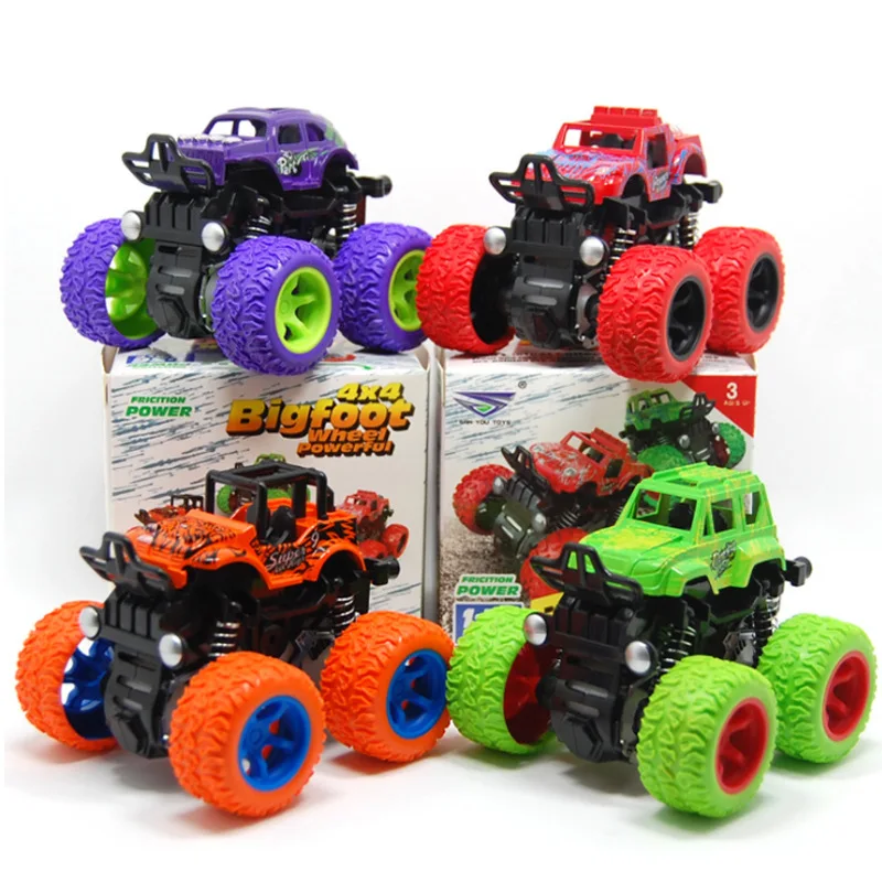 

Diecast Car Toy 4 Wheel Inertia Switch Power Off-Road Diecast Toy Vehicles Kids Birthday Party Gift Truck Toy Car