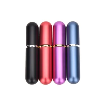 

Pocket Bottles 5ml Refillable Portable Mini Perfume Bottlle Traveler Aluminum Spray Atomizer Empty Parfum Bottles For Girl Women