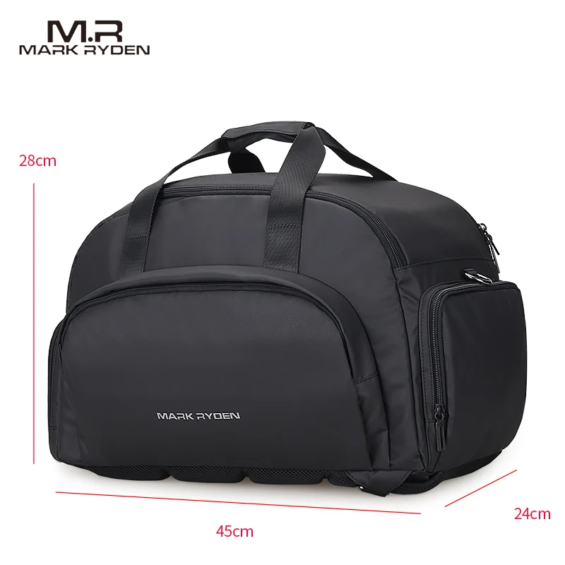 Mark Ryden Men Travel Bag Large Capacity Waterproof Bags For Men Business Multifunctional USB Recharging Luggage Bag