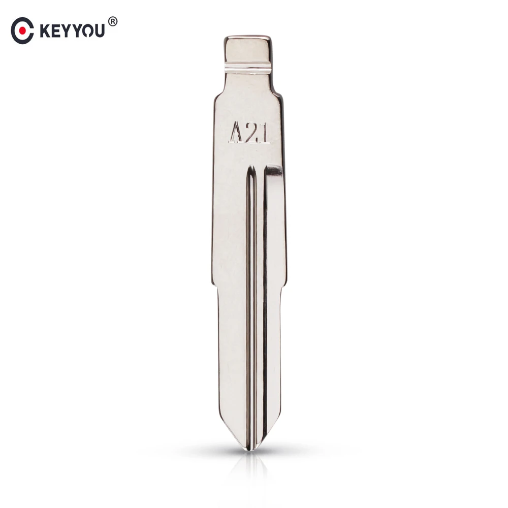 KEYYOU 84 # металлический необработанный ключ модифицированный откидной Сменный