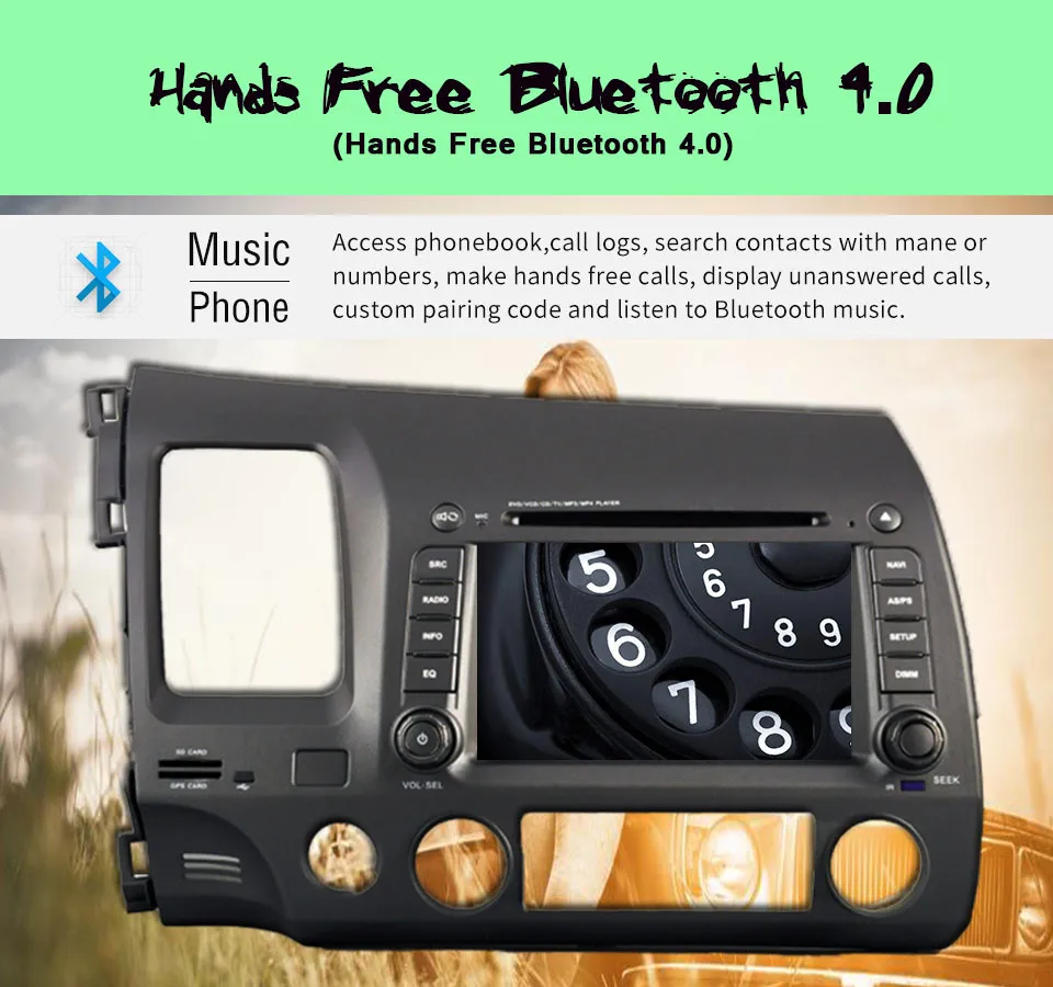 Perfect 4+64GB Android 9.0 CAR DVD FOR HONDA CIVIC 2006-2011 car audio gps player FD stereo aux input head unit Tape recorder 10 Perfect 4+64GB Android 9.0 CAR DVD FOR HONDA CIVIC 2006-2011 car audio gps player FD stereo aux input head unit Tape recorder 10