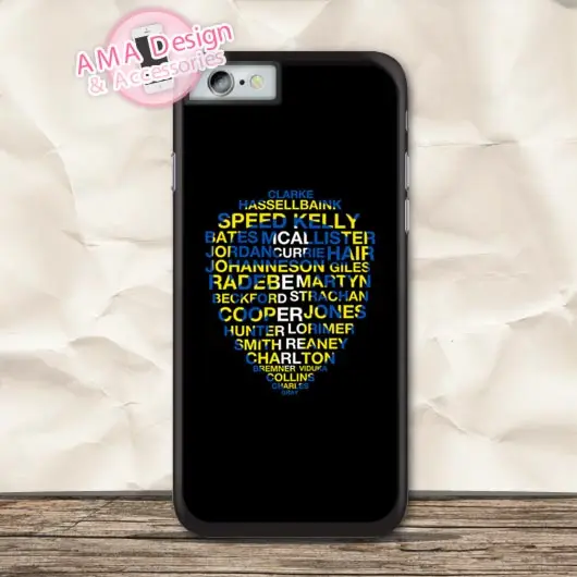 

Leeds United Best Players Badge Protective Case For iPhone X Xs Max Xr 8 7 6 6s Plus 5 5s SE 5c 4 4s For iPod Touch