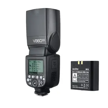 

Godox V860II-N i-TTL HSS 2.4G Li-ion Battery Flash Speedlite CD15