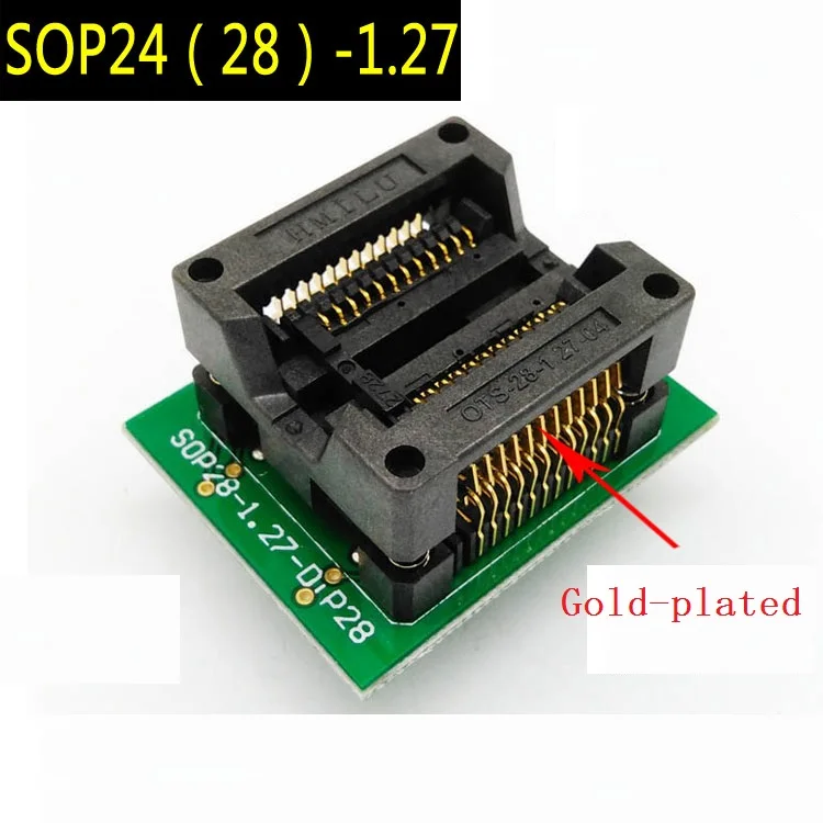 SOP24-to-DIP24 платформа SOP24 тестовая 24 футов 300 мил широкая программирования |