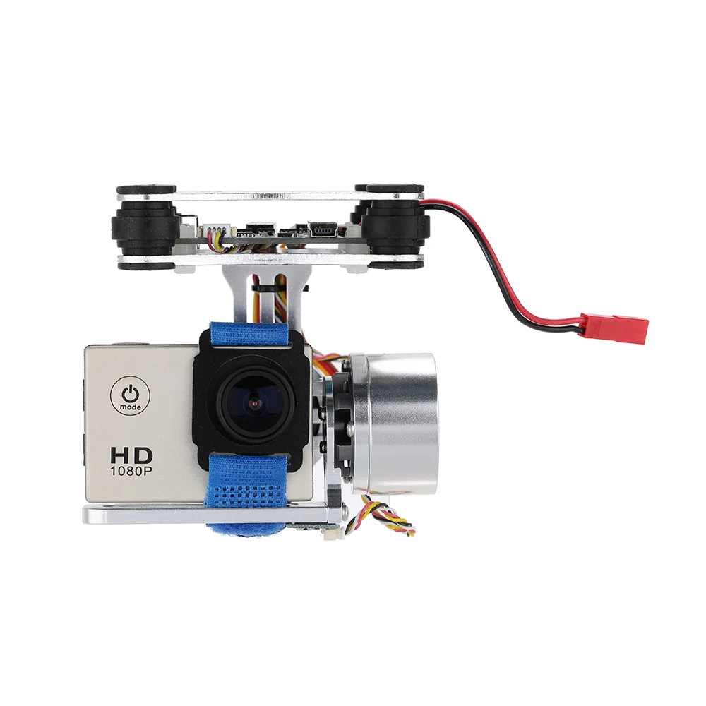 CNC FPV Quadcopter BGC 2 Axis Brushless Gimbal With Controller For GoPro 3 Camera DJI Phantom 1 2 Walkera X350 Pro