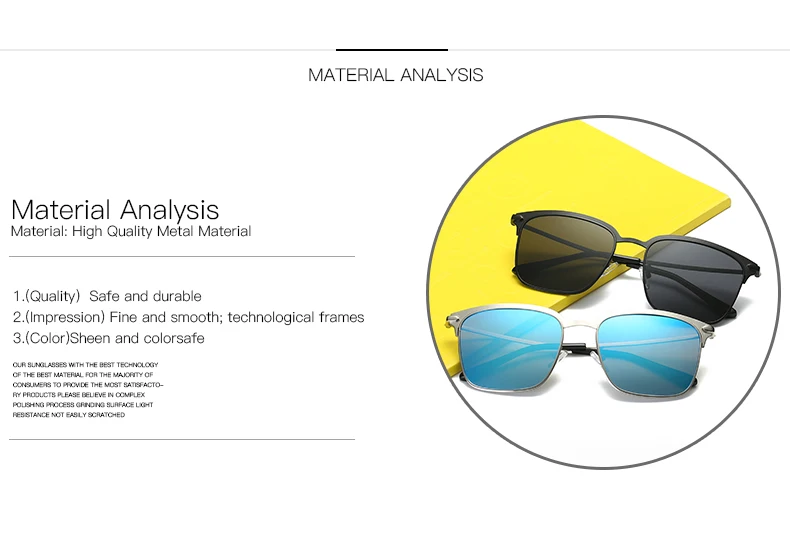 DUOYUANSE сплав Для мужчин s поляризованные зеркальные солнцезащитные очки Классические Брендовая Дизайнерская обувь солнцезащитные очки Для