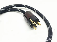 Hi-End Hifi Audio Power Cable Power Cord cable with P-079E C-079 EU Plug AC cable line hifi audio amp cable Hi-End Hifi Audio Power Cable Power Cord cable with P-079E C-079 EU Plug AC cable line hifi audio amp cable
