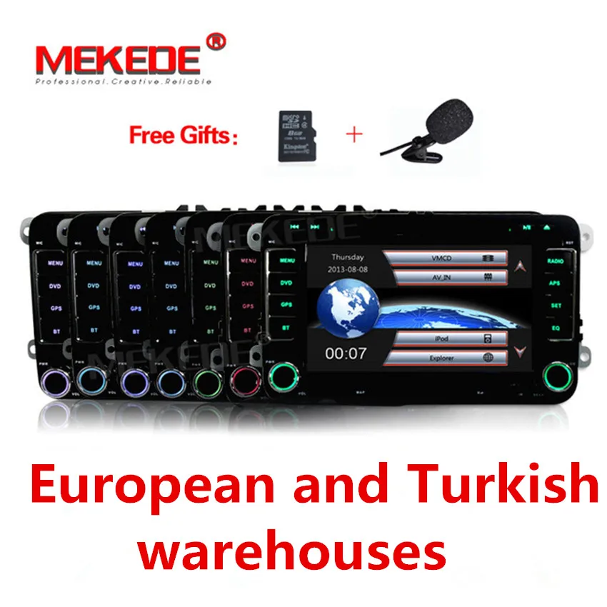 

Europe warehouse Car dvd player Radio Stereo for Volkswagen golf 6 touran passat B7 sharan Touran polo tiguan GPS Navigation RDS