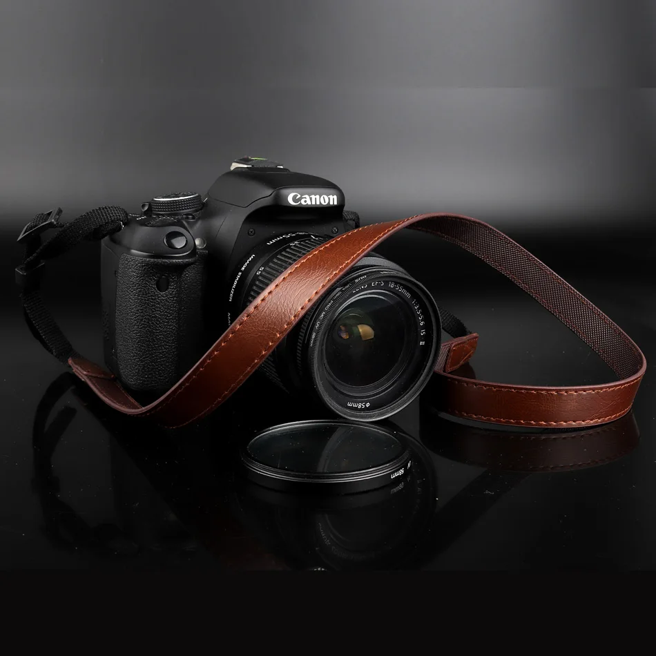 Наплечный ремень из ПУ кожи для камеры Nikon Z6 B700 B500 P900 P610S P610 P600 P530 P520 P510 P500 P100 L840 L830