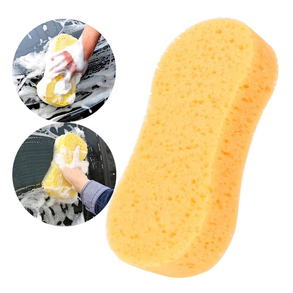 

LEEPEE Cleaning Tool Vacuum Compressed 22cm Length Auto Paint Care Car Wash Multipurpose Car Washing Sponge