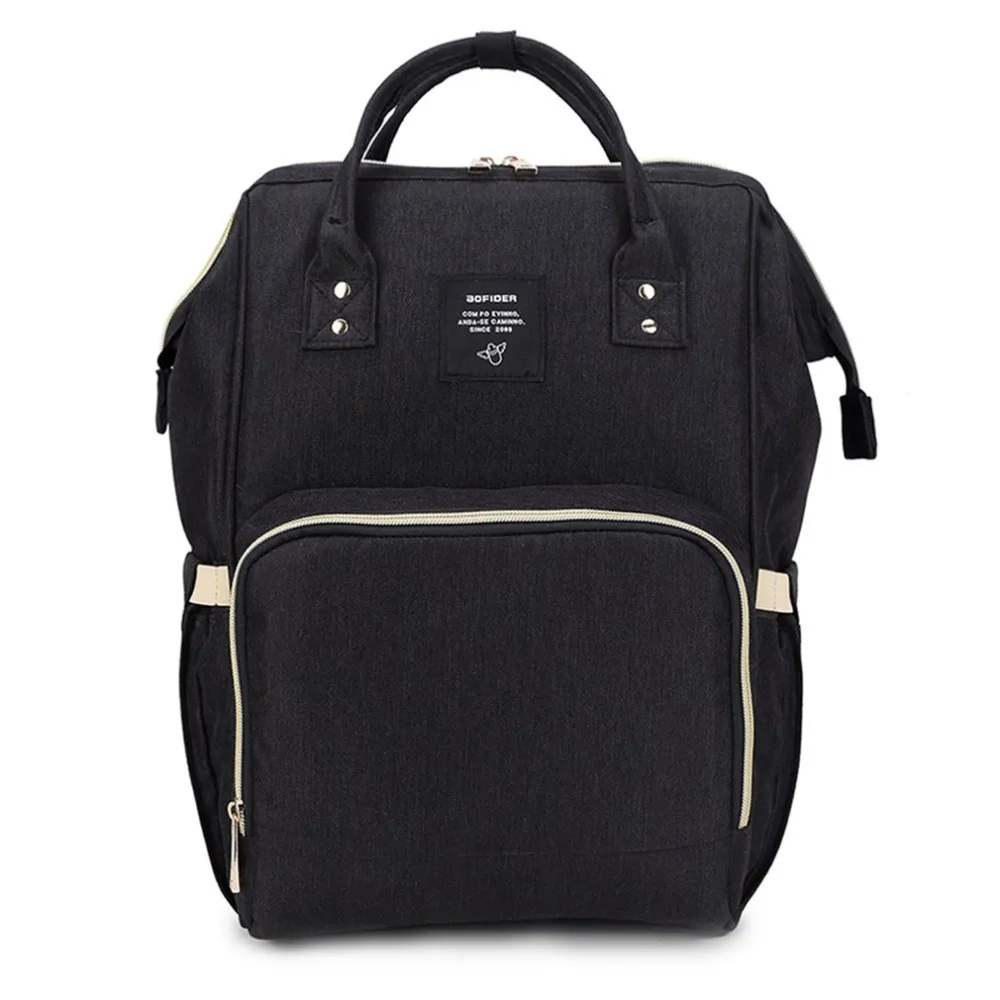 

Women Waterproof Oxford Bags Cloth Mummy Maternity Nappy Diaper Bag Large Capacity Baby Bag Travel Backpack with Handle