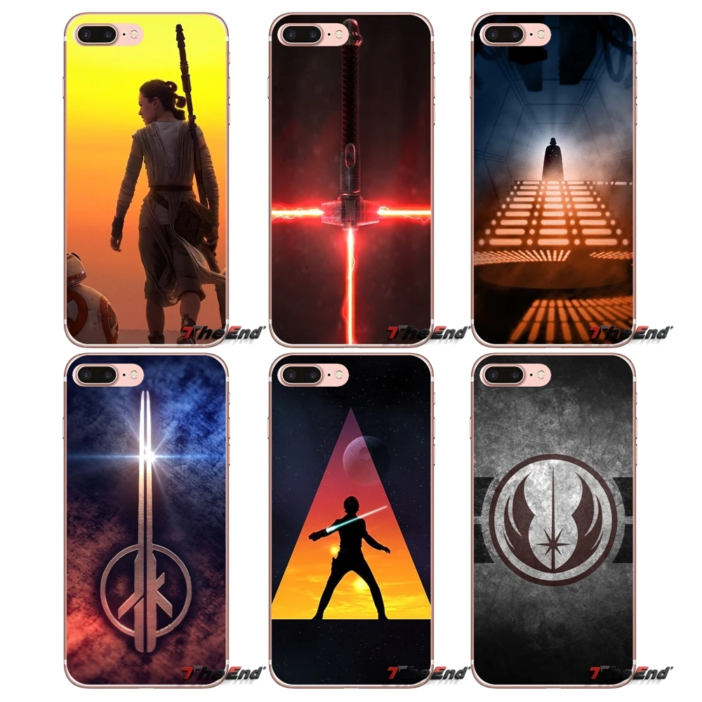 

Star Wars Jedi Soft Cell Phone Case Cover For Samsung Galaxy S9 Plus Note 8 One Plus oneplus 5T Meizu M5s LG V30 HTC U11