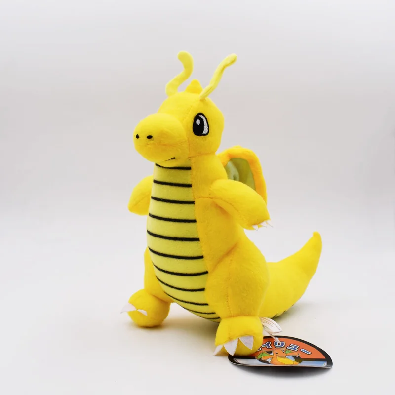 Плюшевые игрушки Dragonite 23 см милые коллекционные мягкие Пикачу Charizard кукла животных Peluche для детский подарок