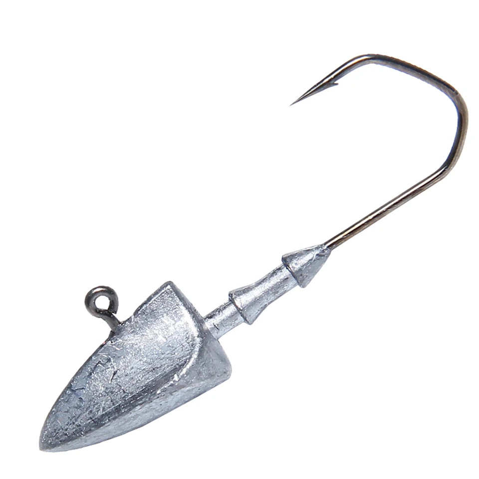 Gancho de pesca haken com anzol, gancho de cabeça de chumbo para pesca
