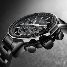 2019 New LIGE Mens Watches Top Brand Luxury Men's Waterproof All Steel Sports Watch Men Military Quartz Clock Relogio Masculino
