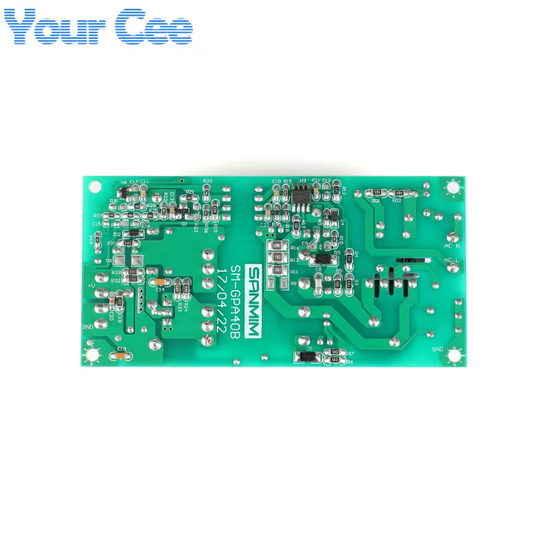 AC-DC 40W изолированный Мощность понижающий преобразователь модуль промышленного переключение Питание несмонтированная плата зарядного устройства с 220V 5V 9V 12V 15V 24V 36V