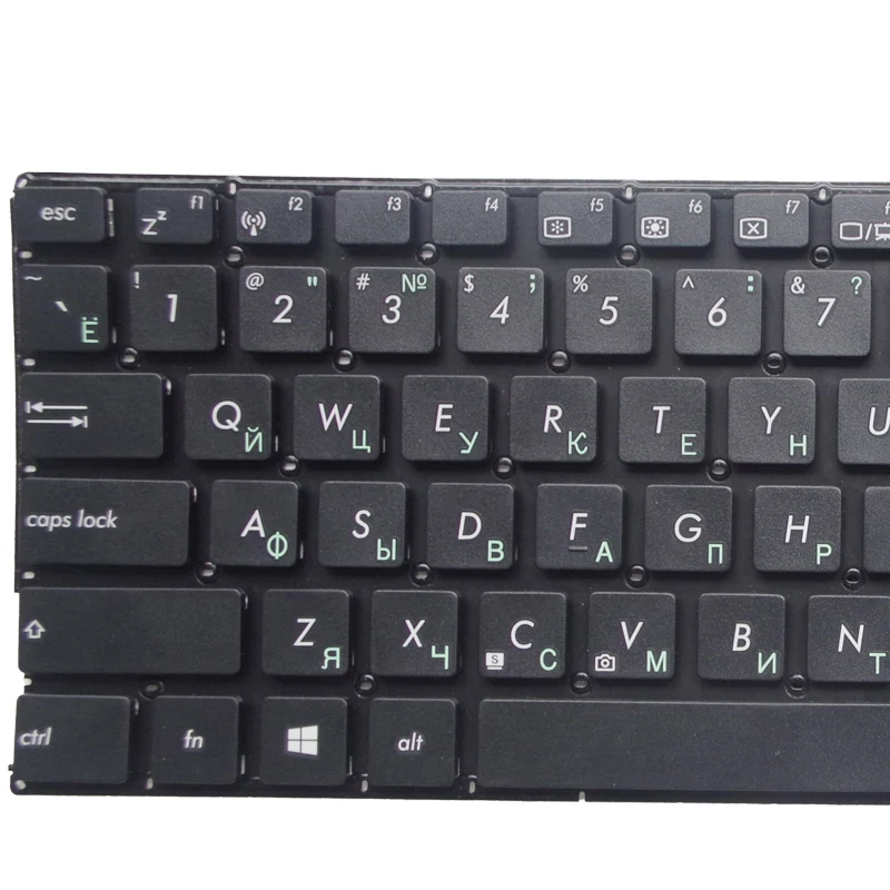 GZEELE RU BLACK Keyboard for ASUS X551 X551C X551CA X551MA X551MAV replace notebook russian keyboar