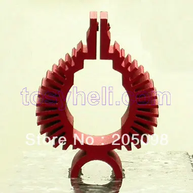 

MJX F45 F645 F-45 rc helicopter spare parts F45 Tail motor cooling aluminum (red) F645 tail motor heat sink