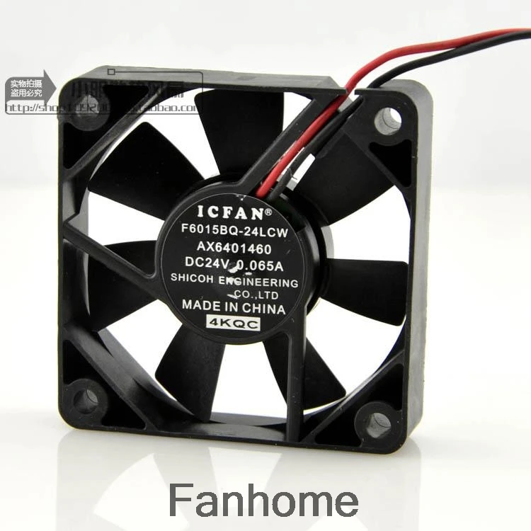 Для ICFAN F6015BQ-24LCW AX640160 24V 0.065A 6CM 6015 инверторный вентилятор | Компьютеры и офис