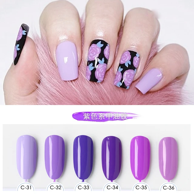 Formaldehyde Free Nail Art Design Manicure 6 Colors 15ml Soak Off Formaldehyde Free Nail Art Design Manicure 6 Colors 15ml Soak Off Tools Gel Polish Led