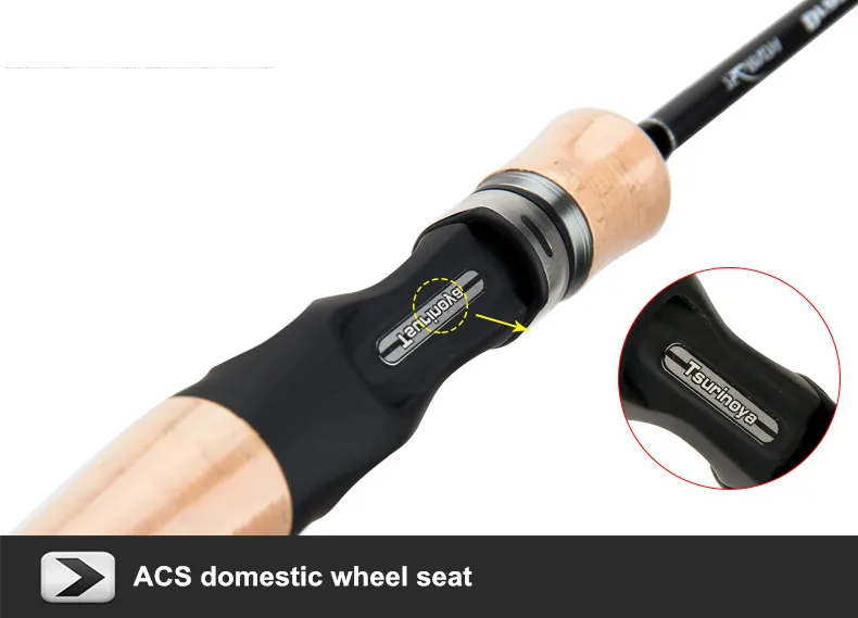 Cabo de Alimentação Isca de Pesca de Peso Vara de Pesca Vara de Pesca de Fibra 1-8g de Fundição de Alto Tsurinoya Alta Qualidade ul Vara Carbono de Fibra Rápida Ação 1.8 m 19 Computers & Electronics