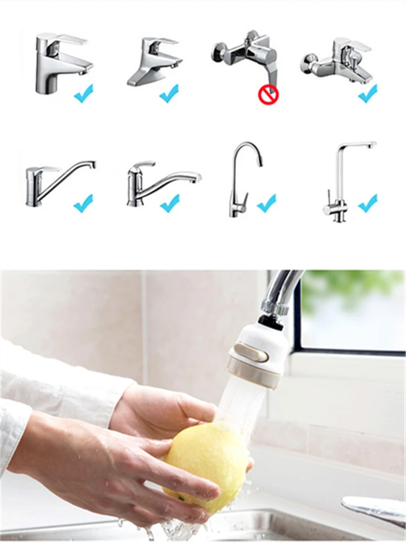Jiangchaobo кран Boost душ Home нажмите всплеск фильтр Кухня фильтр форсунки filter экономии воды устройства